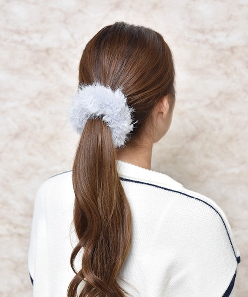 Flowering（フラワーリング） シュシュ ボリュームファー/シュシュ