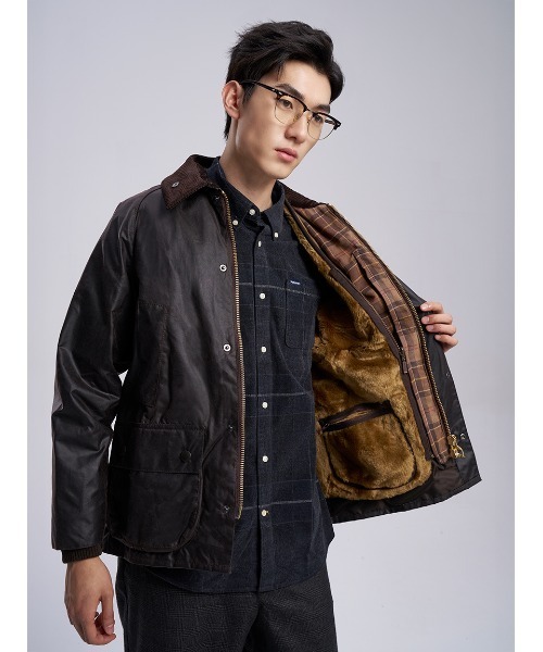 Barbour（バブアー） コート ジャケット フロントジップ ファー