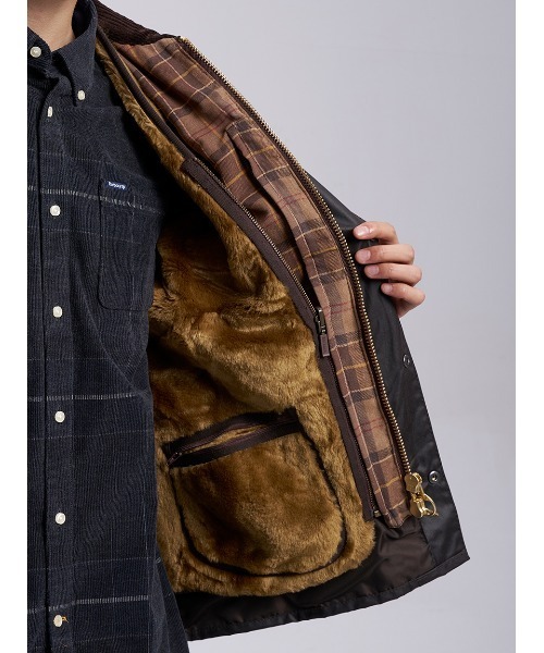 Barbour（バブアー） コート ジャケット フロントジップ ファー