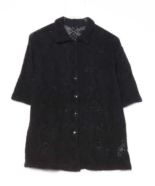 LOWRYS FARM（ローリーズファーム） ニットカーディガン FREE ブラック