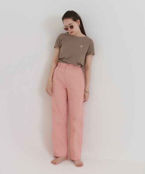 「TINA：JOJUN」 半袖Tシャツ M モカ レディース_画像8