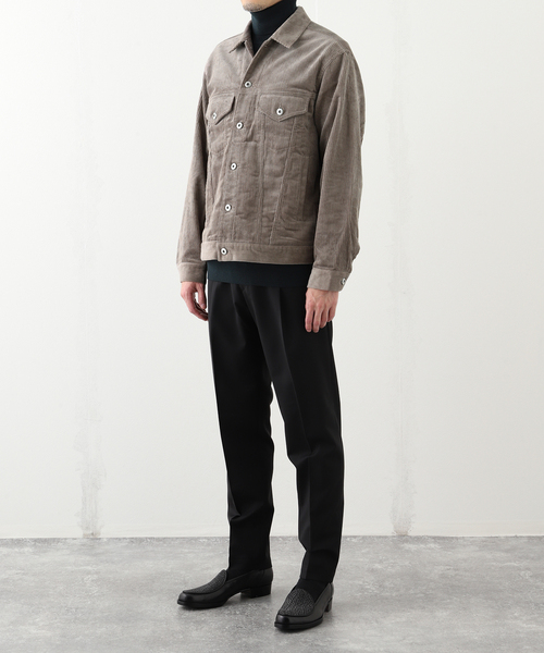 EDIFICE（エディフィス） コート ジャケット コーデュロイ トラッカー