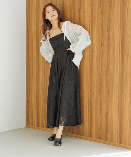 「mysty woman」 ジップアップブルゾン FREE モカ レディース_画像4