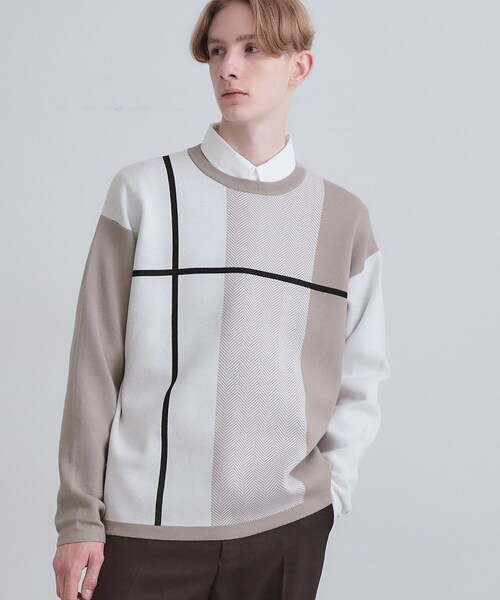 tk.TAKEO KIKUCHI（ティーケータケオキクチ） セーター ニット