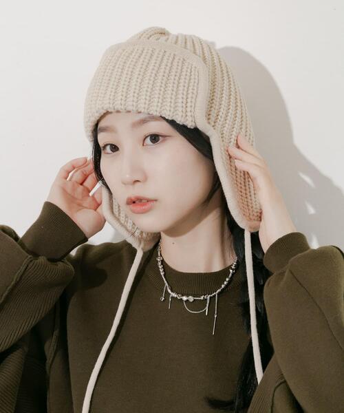 GUCCI（グッチ） ニットキャップ M グリーン レディース : ZOZOTOWN