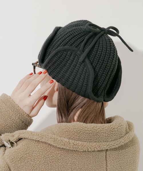 SMELLY（スメリー） ニット帽 ニットキャップ リブニットフライト