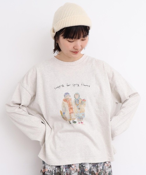 l'atelier du savon（アトリエドゥサボン） tシャツ _冬の終わりの、お