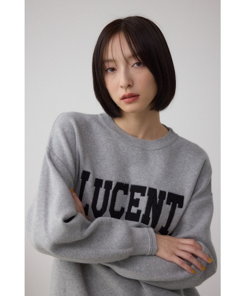 AZUL BY MOUSSY（アズールバイマウジー） ニット セーター ロゴ刺繍