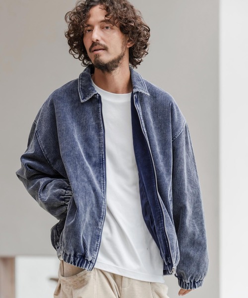 CAMBIO（カンビオ） ブルゾン アウター mj11215-フェード加工