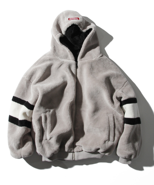 「THISIS」 ブルゾン MEDIUM ブラック メンズ_画像6