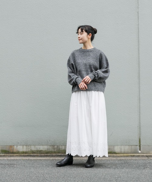 かぐれ フレアスカート FREE オフホワイト レディース : ZOZOTOWN