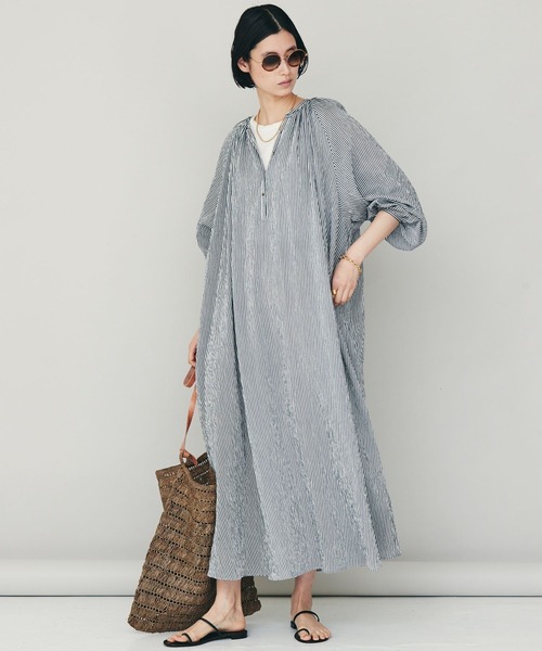 Curensology（カレンソロジー） 長袖ワンピース FREE ブルー