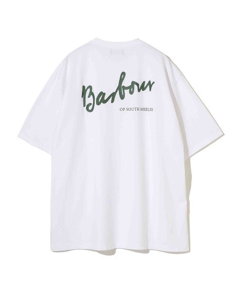 Barbour（バブアー） 半袖Tシャツ S ホワイト メンズ : ZOZOTOWN Yahoo