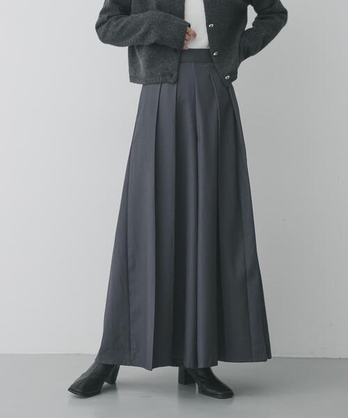 新品SENSE OF PLACEアーバンリサーチ■美シルエット！上質タックワイドパンツG OF PLACE URBAN （その他パンツ）｜SENSE 25SS ウエスト