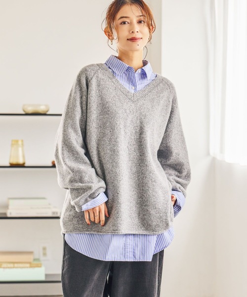 studio CLIP（スタディオクリップ） ニット セーター 7ゲージウール