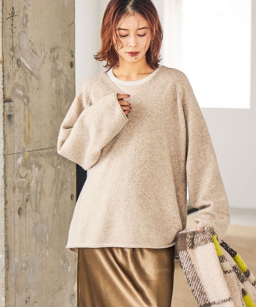 studio CLIP（スタディオクリップ） ニット セーター 7ゲージウール