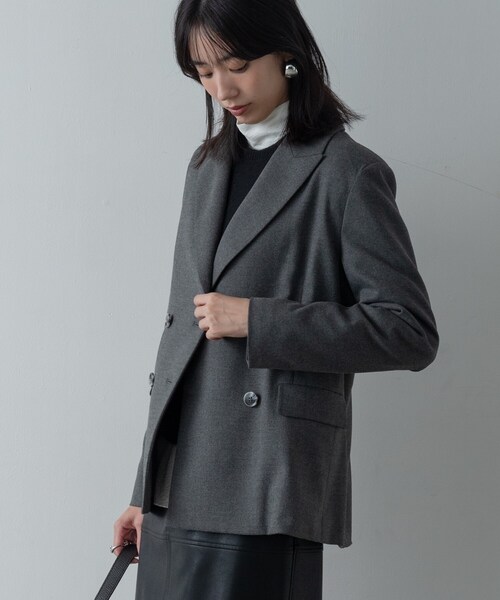 vintage ISSEY MIYAKE ダブルブレスト　テーラードジャケット 希少 80s 90s イッセイミヤケ ISSEY MIYAKE スーツ セットアップ