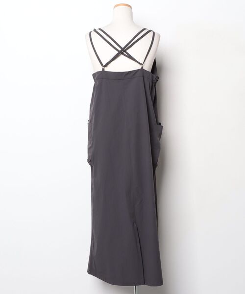 「THOUSAND MILE」 サロペットスカート「geneheavensコラボ」 FREE グレー レディース_画像2