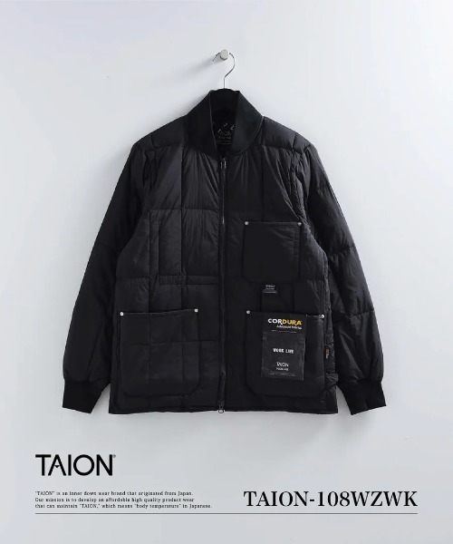 TAION（タイオン） ダウンジャケット ダウン TAION/タイオン/Work W
