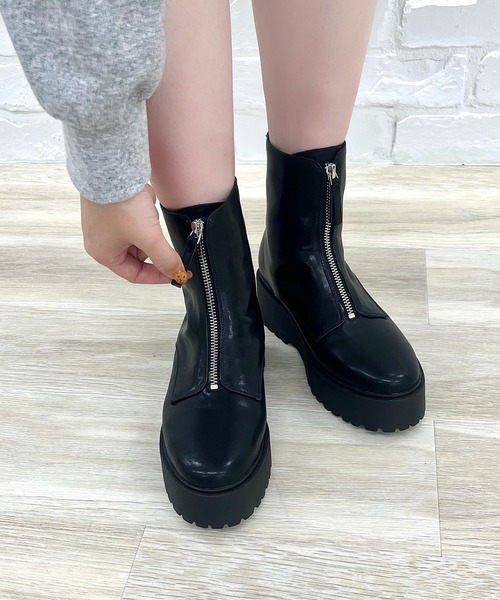 Oriental Traffic ブラックブーツ ORiental TRaffic（オリエンタルトラフィック） ブーツ M ブラック