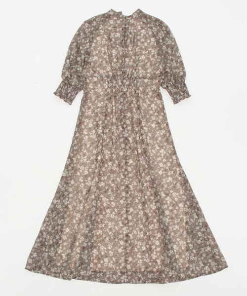 「MERCURYDUO」 半袖ワンピース SMALL ブルー レディース_画像2