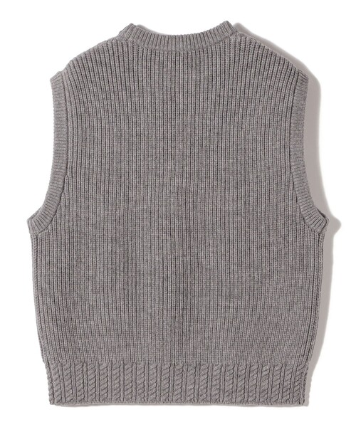 SHIPS（シップス） ベスト ジレ SHIPS Primary Navy Label:「手洗い