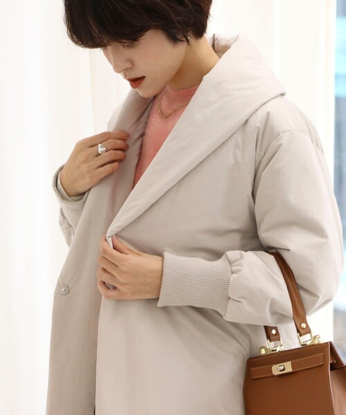 NOLLEY'S（ノーリーズ） コート FREE グレイッシュベージュ レディース