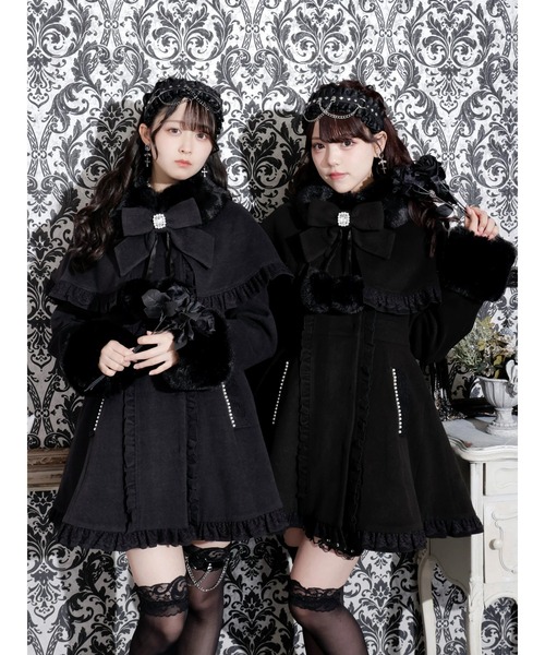 NOEMIE（ノエミー） コート アウター ゴシックフリルレースアップ