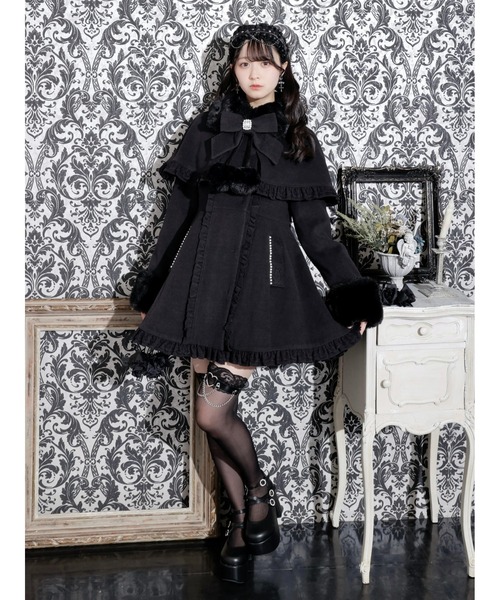 NOEMIE（ノエミー） コート アウター ゴシックフリルレースアップ