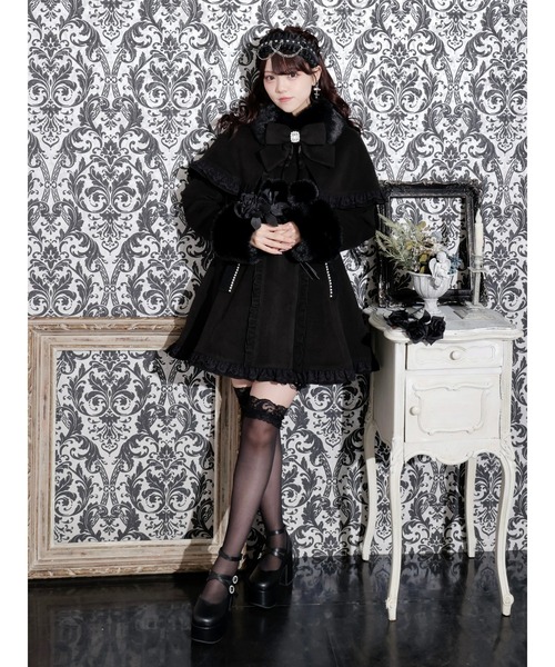 NOEMIE（ノエミー） コート アウター ゴシックフリルレースアップ