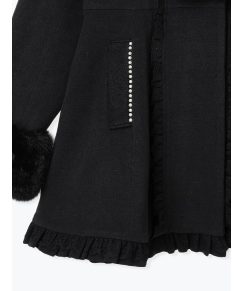 NOEMIE（ノエミー） コート アウター ゴシックフリルレースアップ