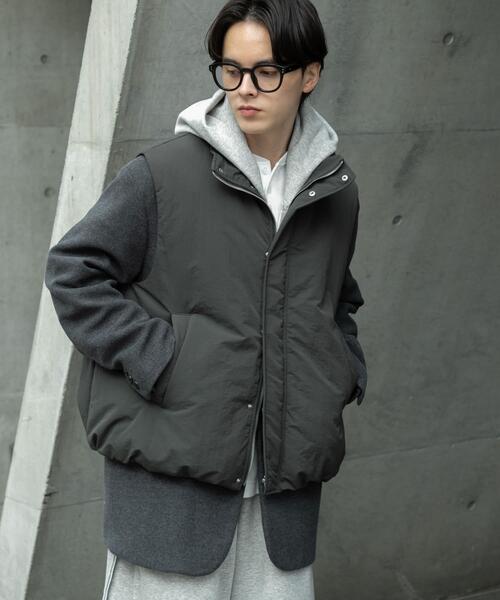 SENSE OF PLACE by URBAN RESEARCH ダウンベスト ベスト ナイロン