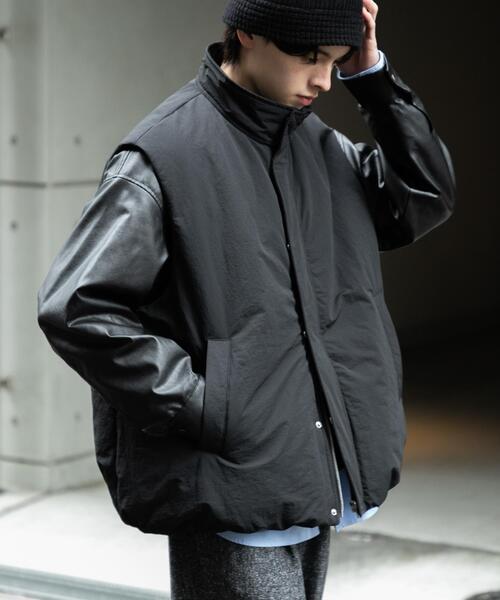 SENSE OF PLACE by URBAN RESEARCH ダウンベスト ベスト ナイロン