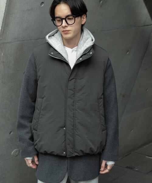 SENSE OF PLACE by URBAN RESEARCH ダウンベスト ベスト ナイロン