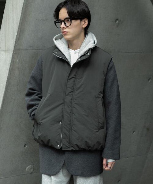 SENSE OF PLACE by URBAN RESEARCH ダウンベスト ベスト ナイロン