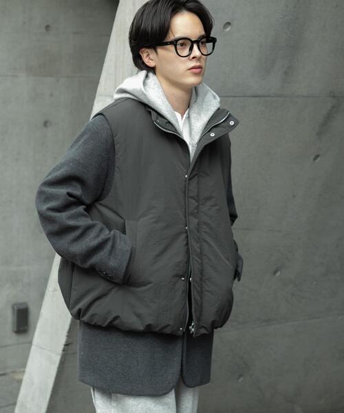 SENSE OF PLACE by URBAN RESEARCH ダウンベスト ベスト ナイロン