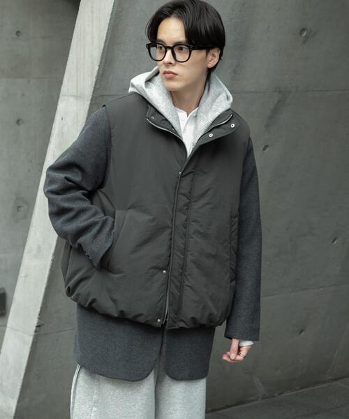 SENSE OF PLACE by URBAN RESEARCH ダウンベスト ベスト ナイロン