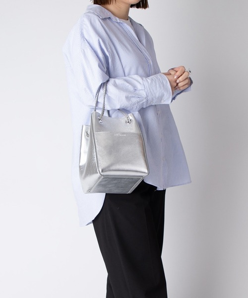 【yukiyanagi】J&M Davidson vivi グレー J&M Davidson（J＆Mデヴィッドソン） ナノ クイバー バケット NANO