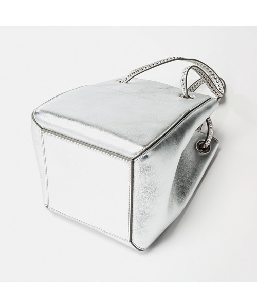 J&M Davidson（J＆Mデヴィッドソン） 」 ハンドバッグ FREE シルバー