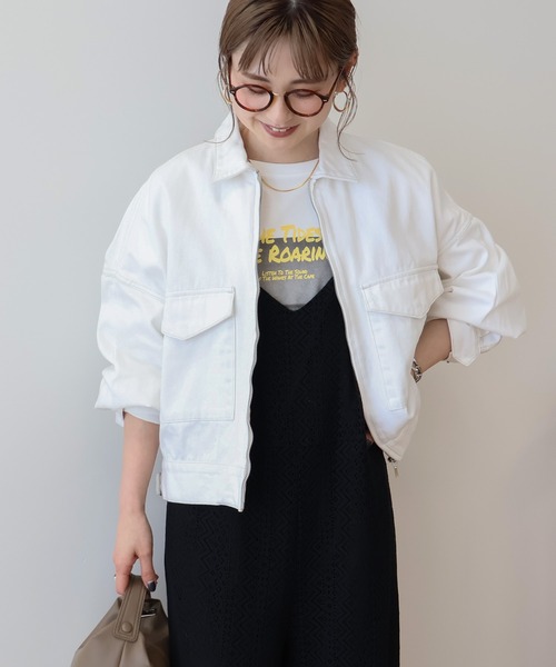 AMERICAN HOLIC（アメリカンホリック） デニムジャケット M ホワイト