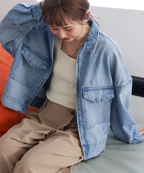 AMERICAN HOLIC（アメリカンホリック） デニムジャケット M ホワイト