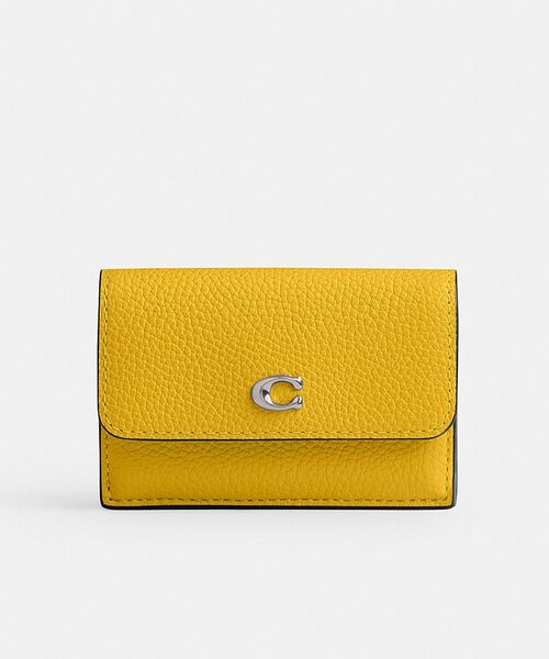 COACH（コーチ） 財布 ONE イエロー系その他 レディース : ZOZOTOWN