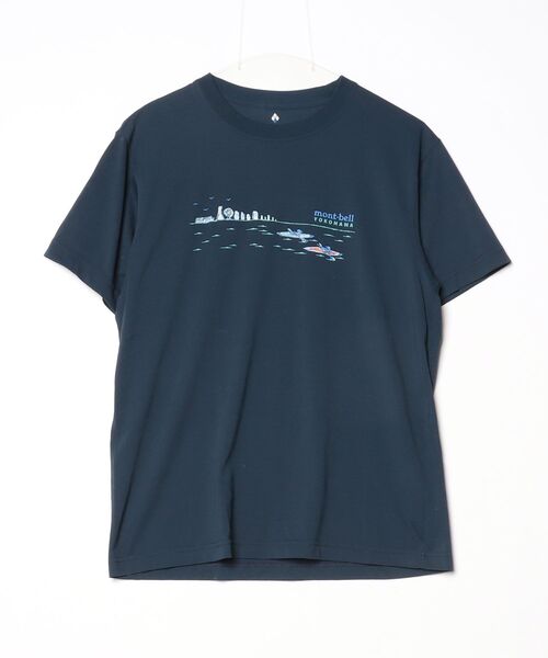 mont-bell（モンベル） 半袖Tシャツ M ネイビー レディース : ZOZOTOWN