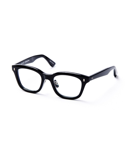 伊達メガネ メガネ 眼鏡 備長炭 SQUARE GLASSES メンズ レディースの画像