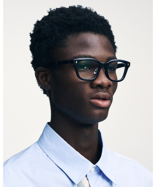 伊達メガネ メガネ 眼鏡 備長炭 SQUARE GLASSES メンズ レディースの画像