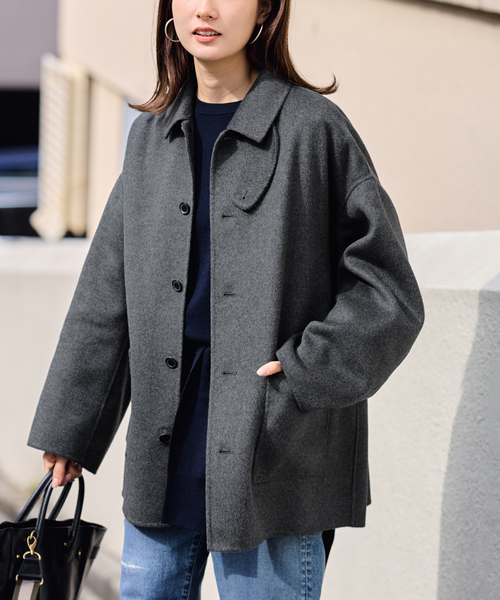 フレームワーク　ハミルトンバルカラーミドルコート　36 FRAMeWORK（フレームワーク） ステンカラーコート コート 「追加