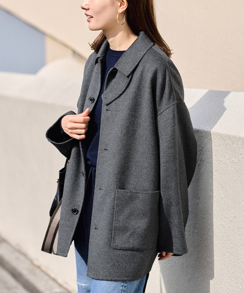 FRAMeWORK（フレームワーク） ステンカラーコート コート 「追加