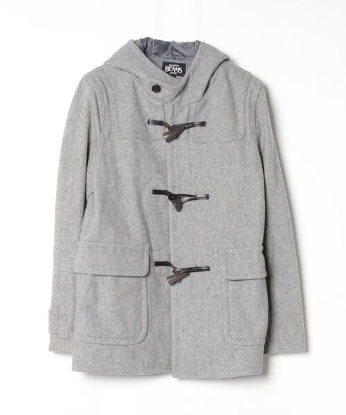 BEAMS ダッフルコート BEAMS（ビームス） ダッフルコート MEDIUM グレー メンズ : ZOZOTOWN