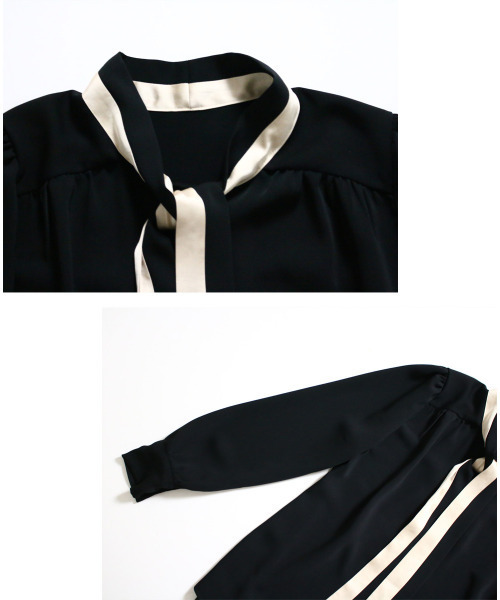 「Ehre style」 長袖ブラウス FREE アイボリー レディース_画像6