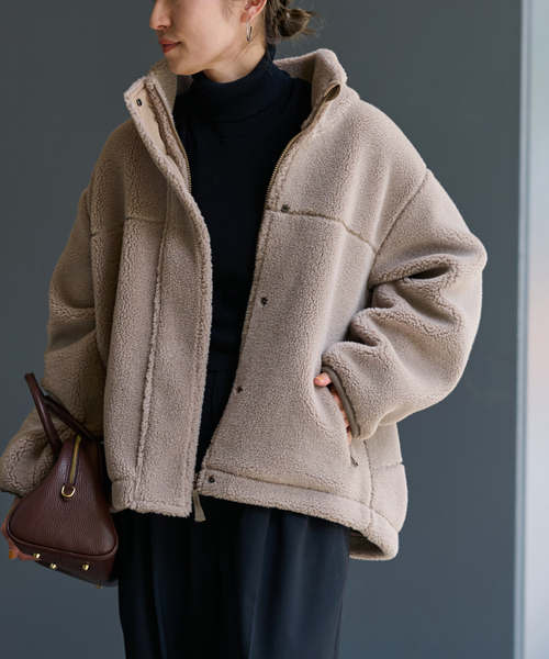 FRAMeWORK（フレームワーク） コート アウター 「追加」ウールボア